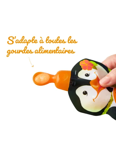 Set of 2 tips for reusable water...