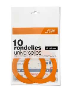 Rondelles universelles Ø 100 mm - Sachet de 10 - Le Parfait - 1 2