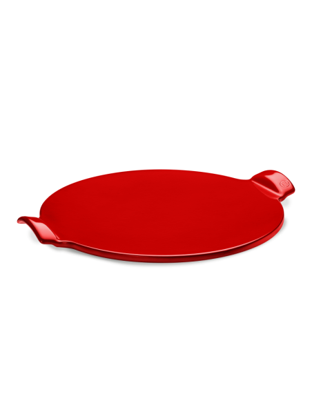 Red pizza stone - Emile Henry - Bokeo.ch