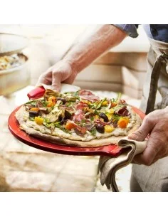 Pizzastein rot - Emile Henry 2