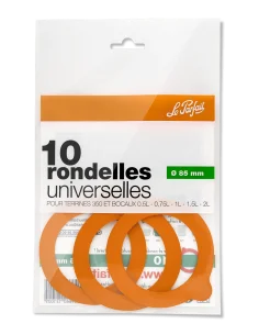 Rondelles universelles Ø 85 mm - Sachet de 10 - Le Parfait - 1 2