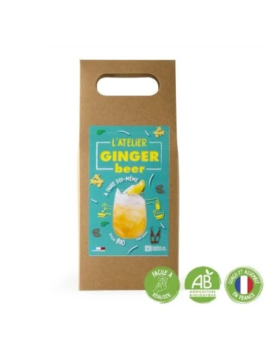 Kit pour faire sa bière de gingembre...