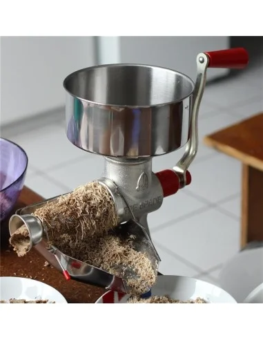 Epépineuse presse tomates et fruits manuelle fonte doublement étamée - 3