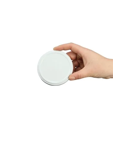 White Twist-off lids Ø 82 mm - Set of 20 - 2