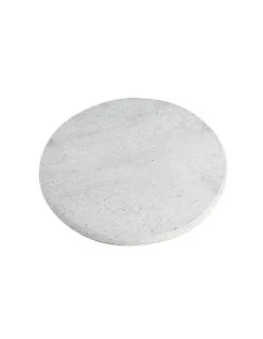 Runder feuerfester Stein Ø 33 cm für Backofen und Grill - 1 2