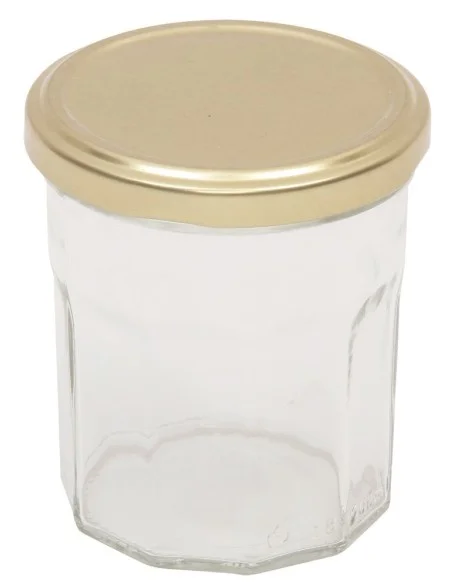 Goldene Twist-off-Deckel Ø 82 mm - Set von 20 - 2