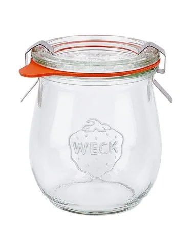 Glass jars 220mL Ø 60 mm - Pack of 6 - Weck