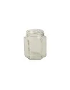 Hexagonal jam jars 191 mL Ø 58 mm - Pack of 12 - 1