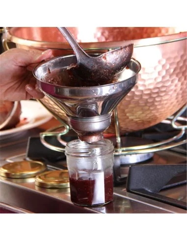 Marmeladentrichter aus Edelstahl - 2