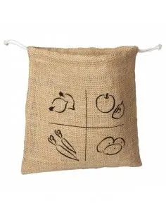 Sac en jute taille S - Ah Table ! - 1