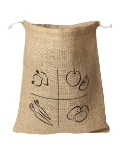 Sac en jute taille M - Ah Table ! - 1