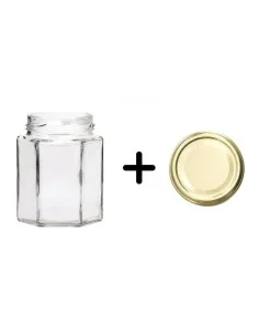 Bocaux hexagonaux 45 mL...