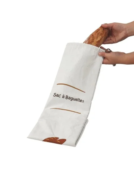 Sac à baguettes et viennoiseries ajustable - 3