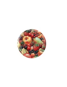 Couvercles Twist-off décor fruits A Ø 82 mm - Lot de 20 - 1