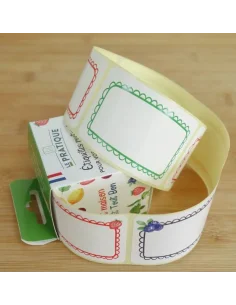 100 Etiquettes rectangles 70 x 45 mm - Le Pratique - 1 2