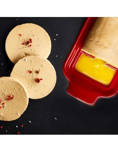 Terrine foie gras façon médaillon -... Terrine foie gras façon médaillon -...