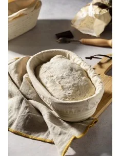 Banneton 28 cm lang für 750 g Hefeteig - 1 2