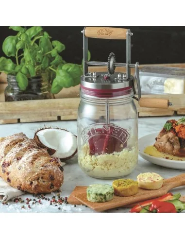 Kilner Baratte à beurre en verre 