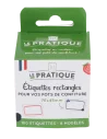 100 Etiquettes rectangles 70 x 45 mm - Le Pratique - 1