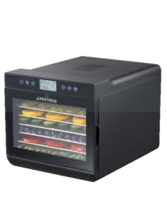 Stainless steel dehydrator 7 trays 30 x 33 cm - 1