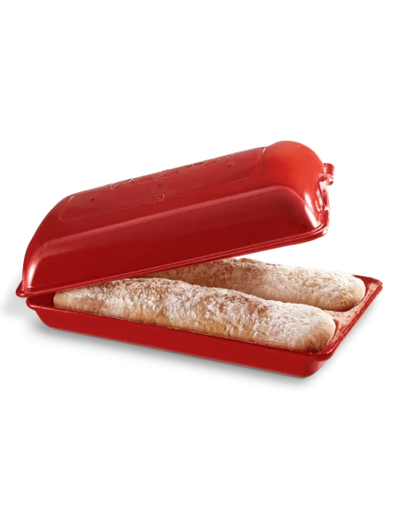 Brotform für 2 Ciabattas 35 cm lang - 1
