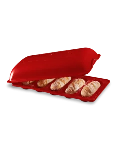 Brotform für 5 kleine Baguettes 18 cm lang - 1