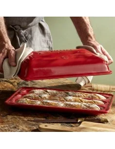 Brotform für 3 Baguettes 35 cm lang - 1 2