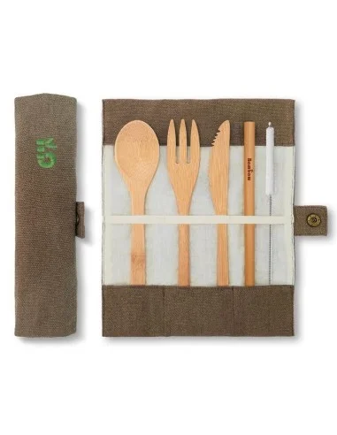 Bamboo cutlery set - Bambaw - 1