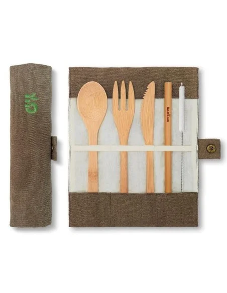 Bamboo cutlery set - Bambaw - 1 Bamboo cutlery set - Bambaw - 1