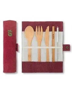 Bamboo cutlery set - Bambaw - 1 2