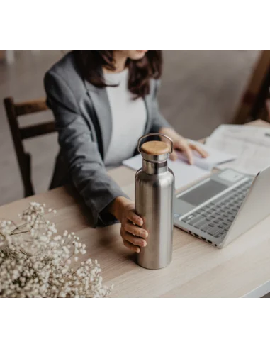 Edelstahl Isolierflasche 1000 ml - Bambaw - 4
