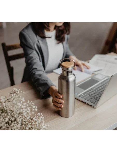 Edelstahl Isolierflasche 1000 ml - Bambaw - 4