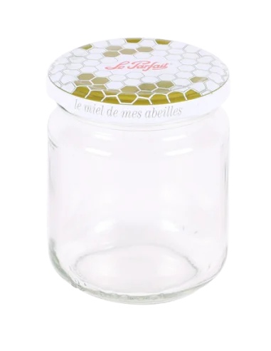 Honey jars 212 mL with lids TO 63 mm - Pack of 6 - Le Parfait - 1