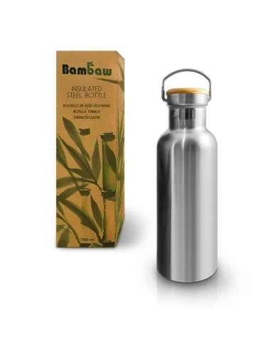 Insulated stainless steel bottle 750 ml - Bambaw - 1