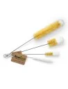 Set de 4 brosses pour bouteilles - Bambaw - 1