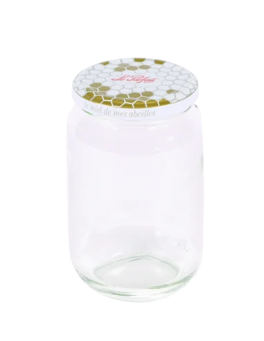 Honey jars 385 ml with lid TO 63 mm - Pack of 6 - Le Parfait - 1