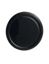 Black Twist-off lids Ø 48 mm - Set of 20