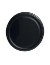 Black Twist-off lids Ø 63 mm - Pack of 10 - 1