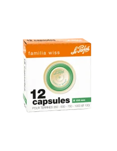 Familia Wiss Ø 100 mm capsules - Pack of 12 - 1 2
