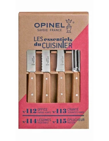 Set of knives "The essentials" - Opinel - 1