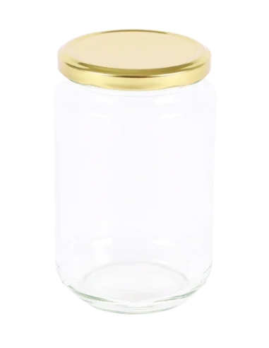 Honey jars 750 ml with lid TO 82 mm - Pack of 6 - Le Parfait - 1